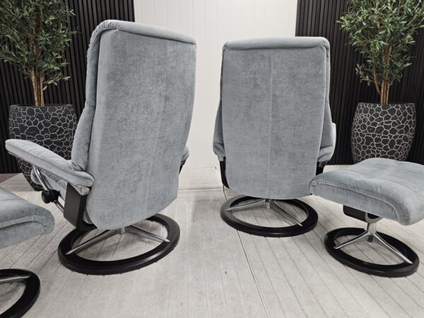 2 stk. Stressless® View (L) Signature m/krakk fra Ekornes