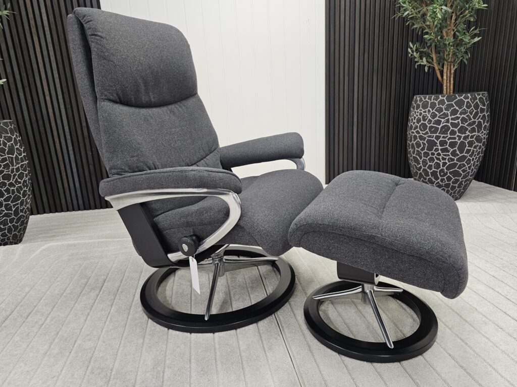 Stressless® View (L) Signature lenestol m/krakk fra Ekornes