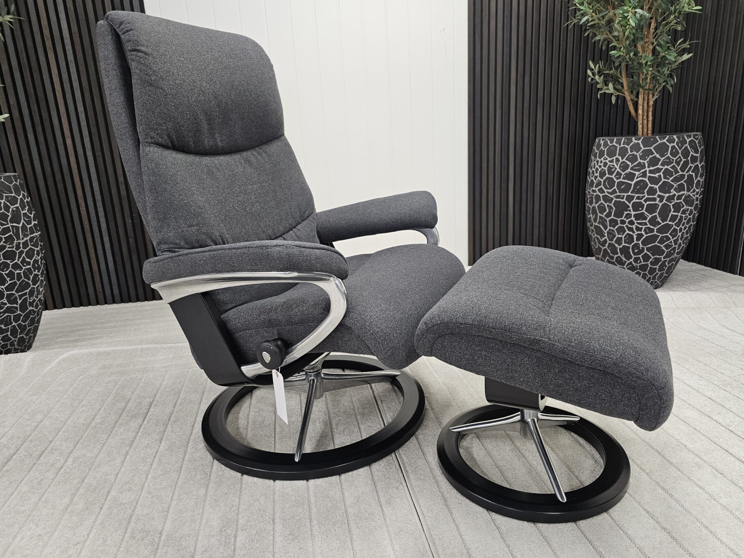 Stressless® View (L) Signature lenestol m/krakk fra Ekornes - Bilde 7
