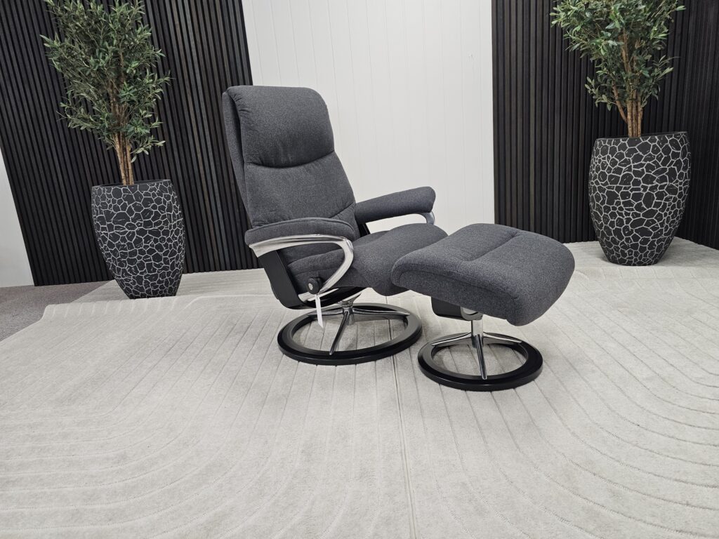 Stressless® View (L) Signature lenestol m/krakk fra Ekornes