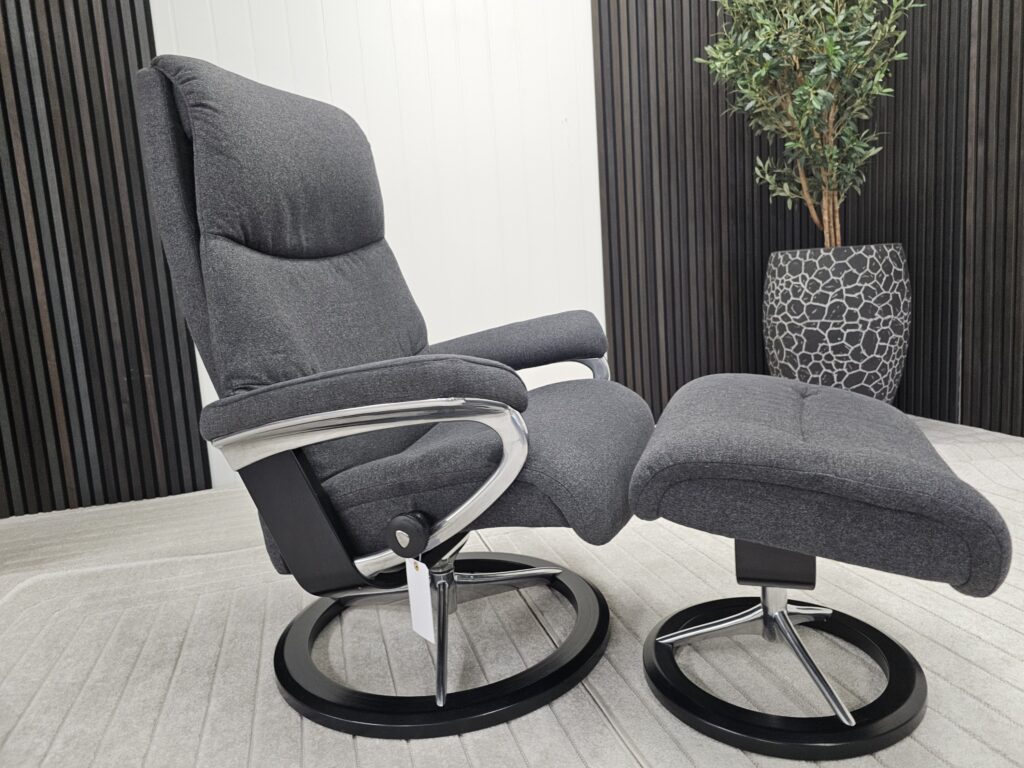 Stressless® View (L) Signature lenestol m/krakk fra Ekornes