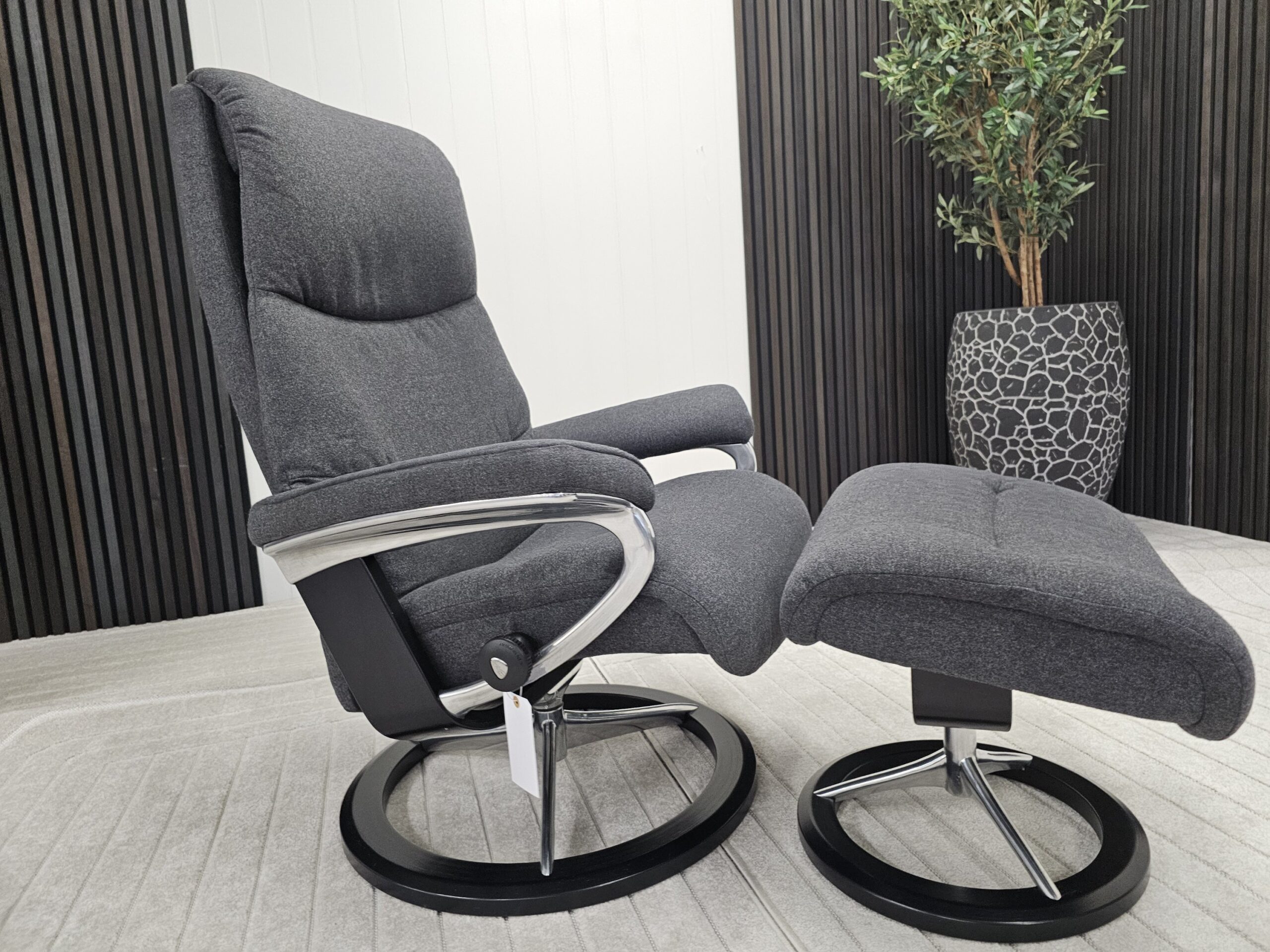 Stressless® View (L) Signature lenestol m/krakk fra Ekornes - Bilde 1