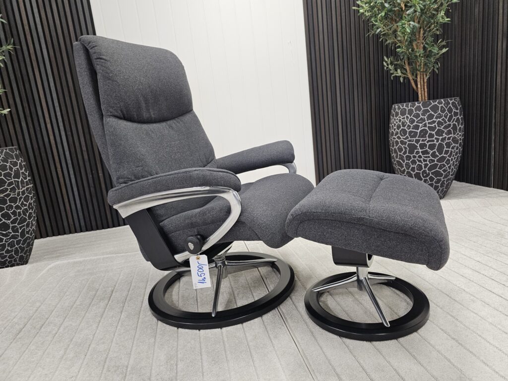 Stressless® View (L) Signature lenestol m/krakk fra Ekornes