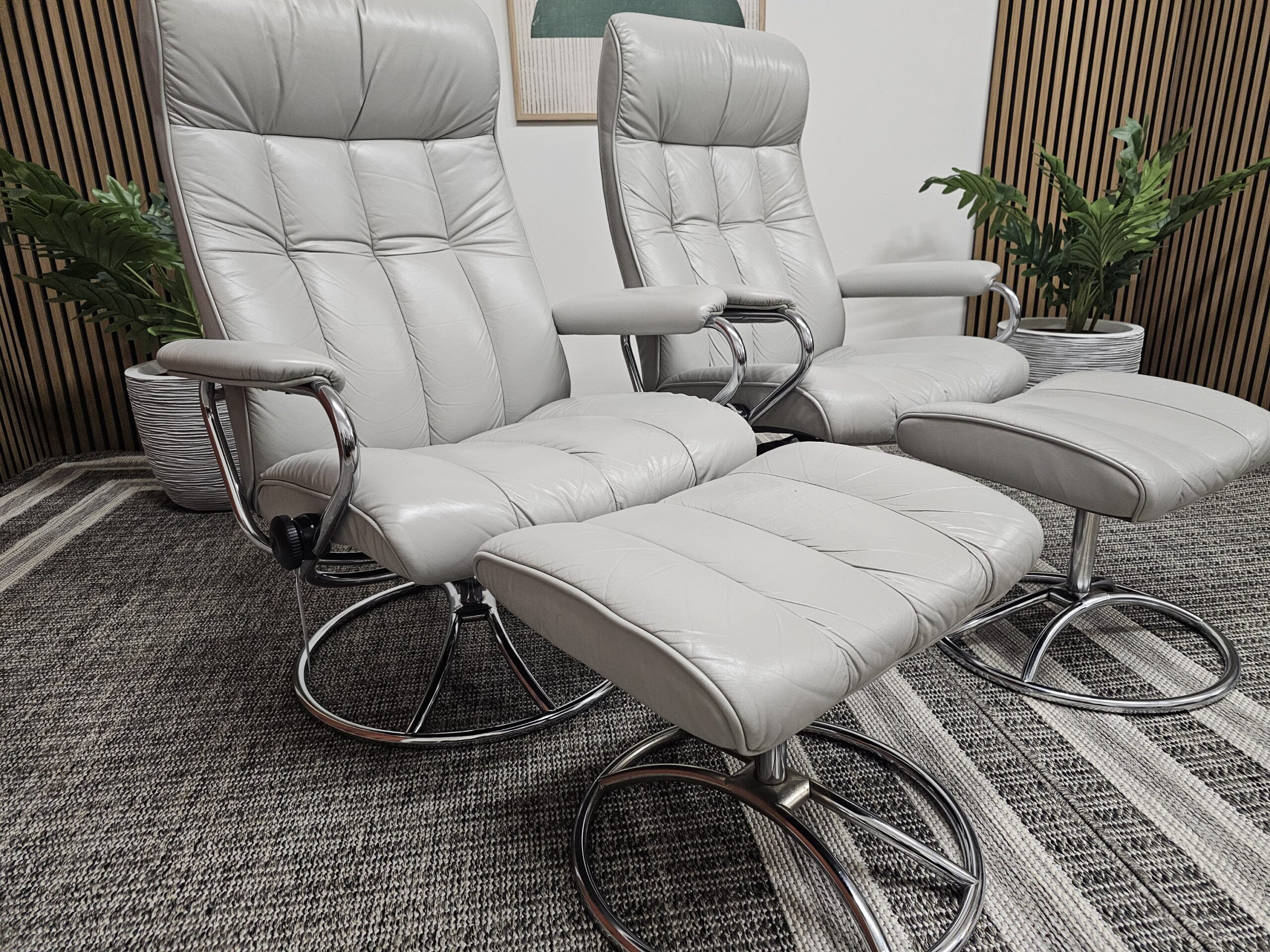 2 stk. Ikonisk Stressless® Golf Original lenestoler fra Ekornes - Bilde 10