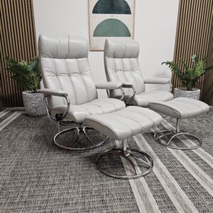2 stk. Ikonisk Stressless® Golf Original lenestoler fra Ekornes - Bilde 3
