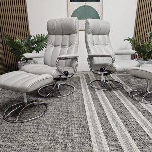 2 stk. Ikonisk Stressless® Golf Original lenestoler fra Ekornes - Bilde 2