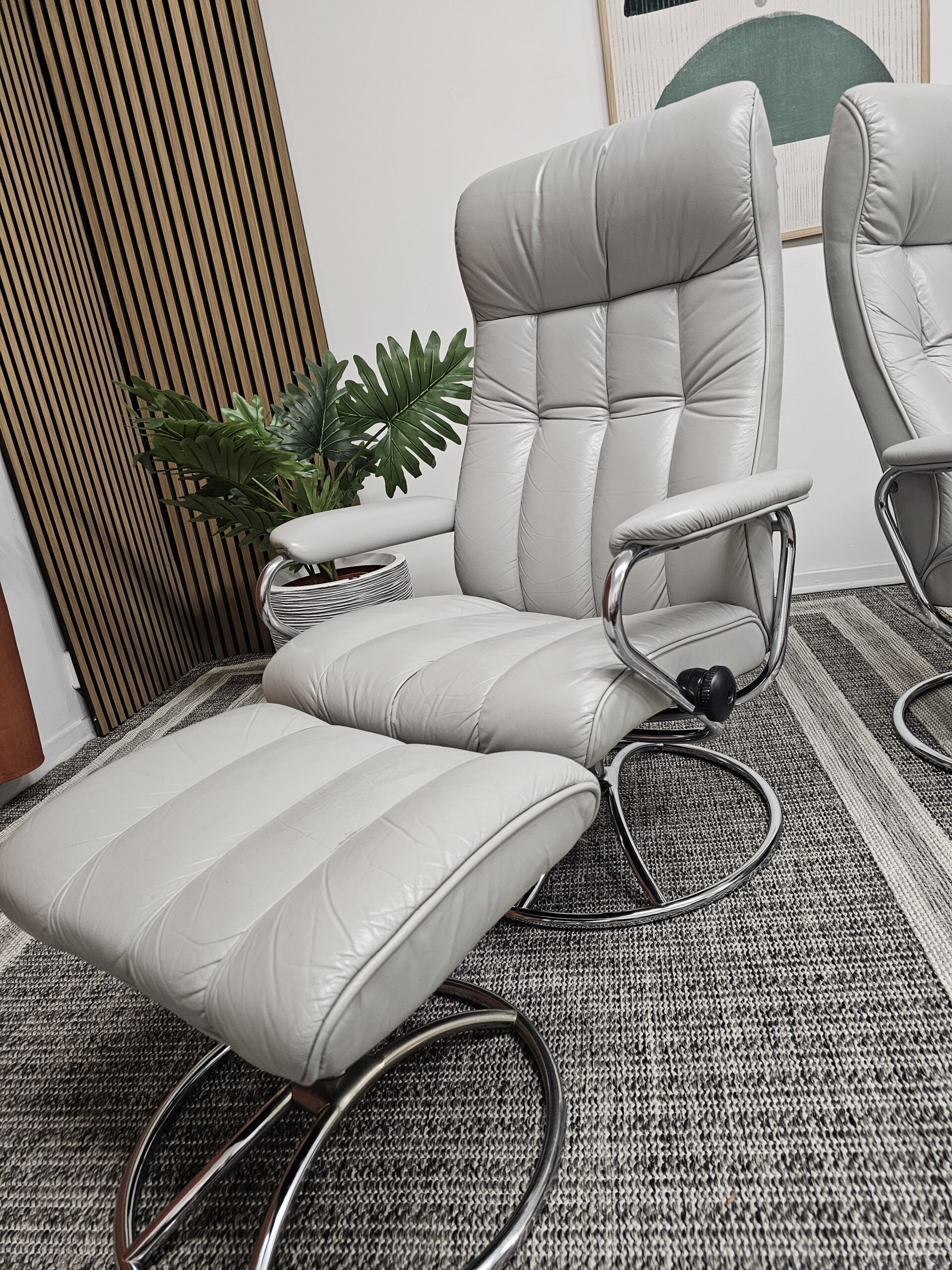 2 stk. Ikonisk Stressless® Golf Original lenestoler fra Ekornes - Bilde 11