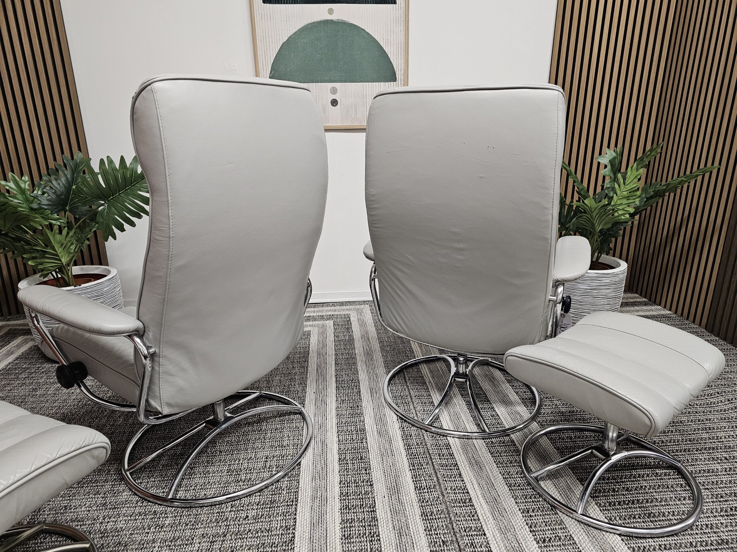 2 stk. Ikonisk Stressless® Golf Original lenestoler fra Ekornes - Bilde 5