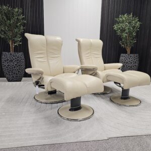 2 stk. Stressless® Blues lenestol m/krakk fra Ekornes - Bilde 2