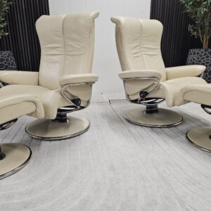 2 stk. Stressless® Blues lenestol m/krakk fra Ekornes - Bilde 3