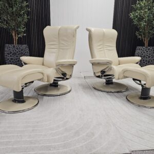 2 stk. Stressless® Blues lenestol m/krakk fra Ekornes - Bilde 4