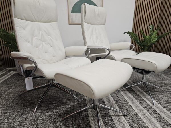 2 stk. Stressless® Metro høyrygg fra Ekornes