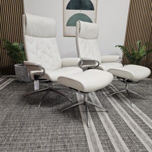 2 stk. Stressless® Metro høyrygg fra Ekornes - Bilde 3