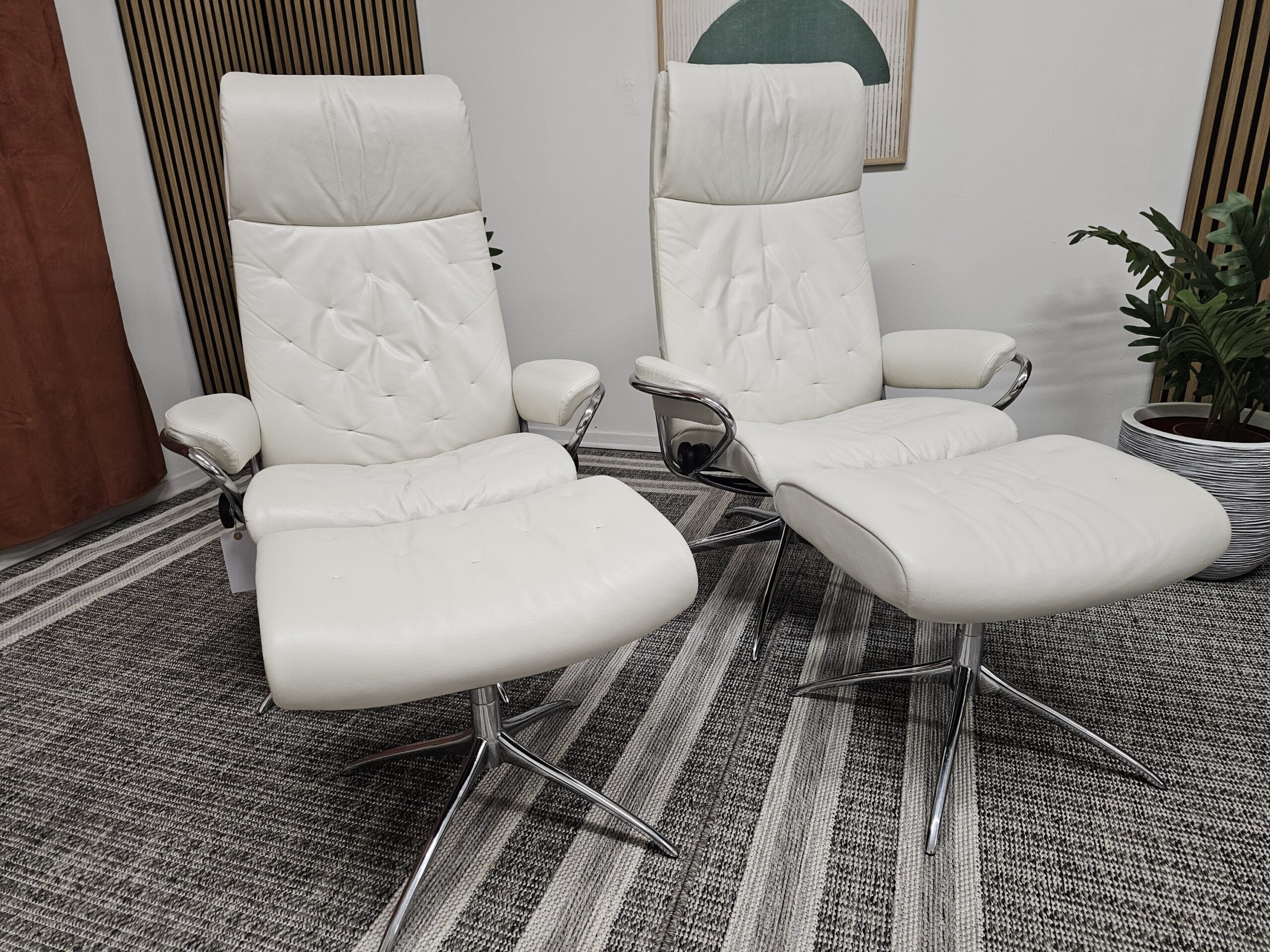 2 stk. Stressless® Metro høyrygg fra Ekornes - Bilde 4