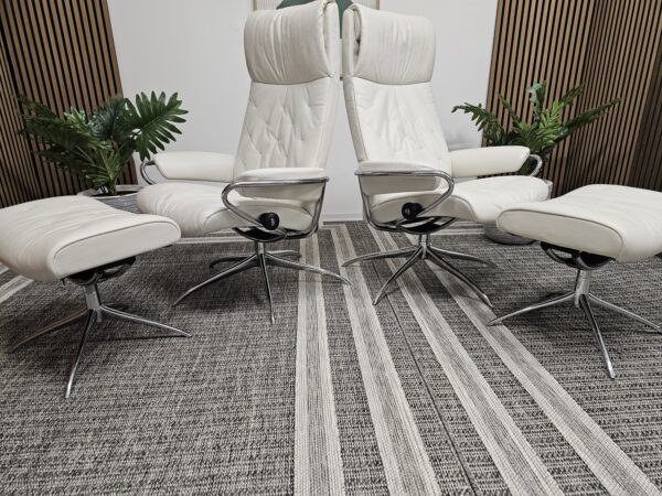 2 stk. Stressless® Metro høyrygg fra Ekornes