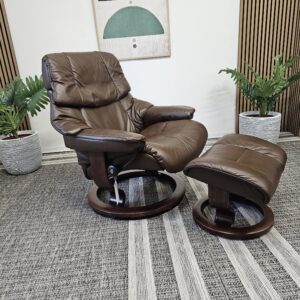 2 stk. Stressless® Reno (L) m/krakk fra Ekornes- Pent brukt! - Bilde 3