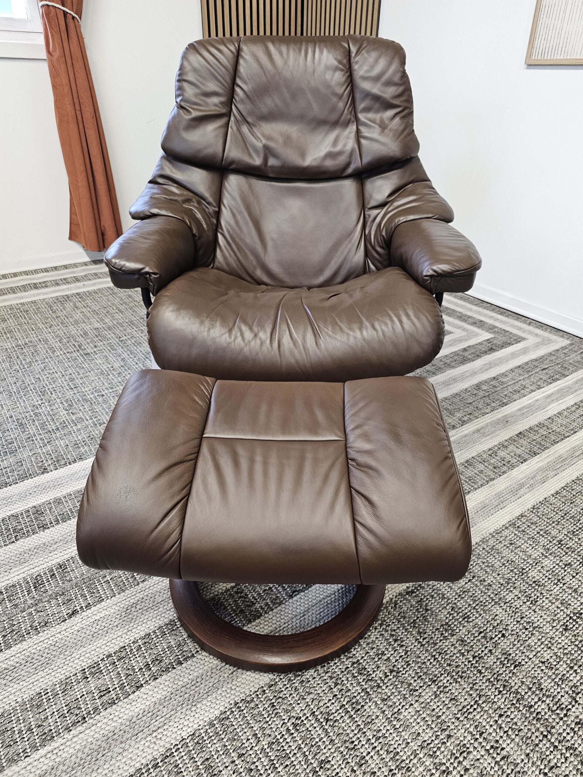 2 stk. Stressless® Reno (L) m/krakk fra Ekornes- Pent brukt! - Bilde 13