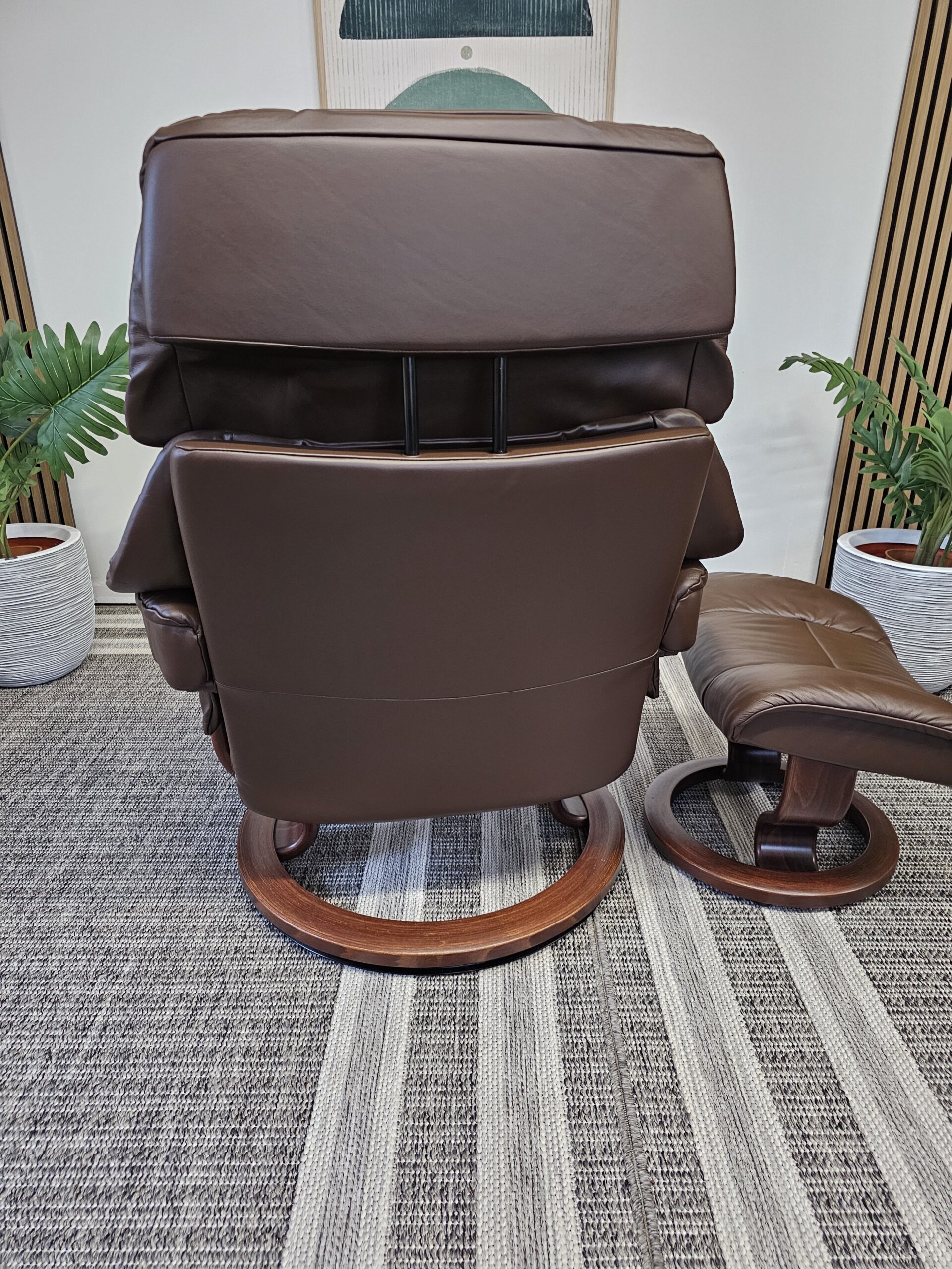 2 stk. Stressless® Reno (L) m/krakk fra Ekornes- Pent brukt! - Bilde 12