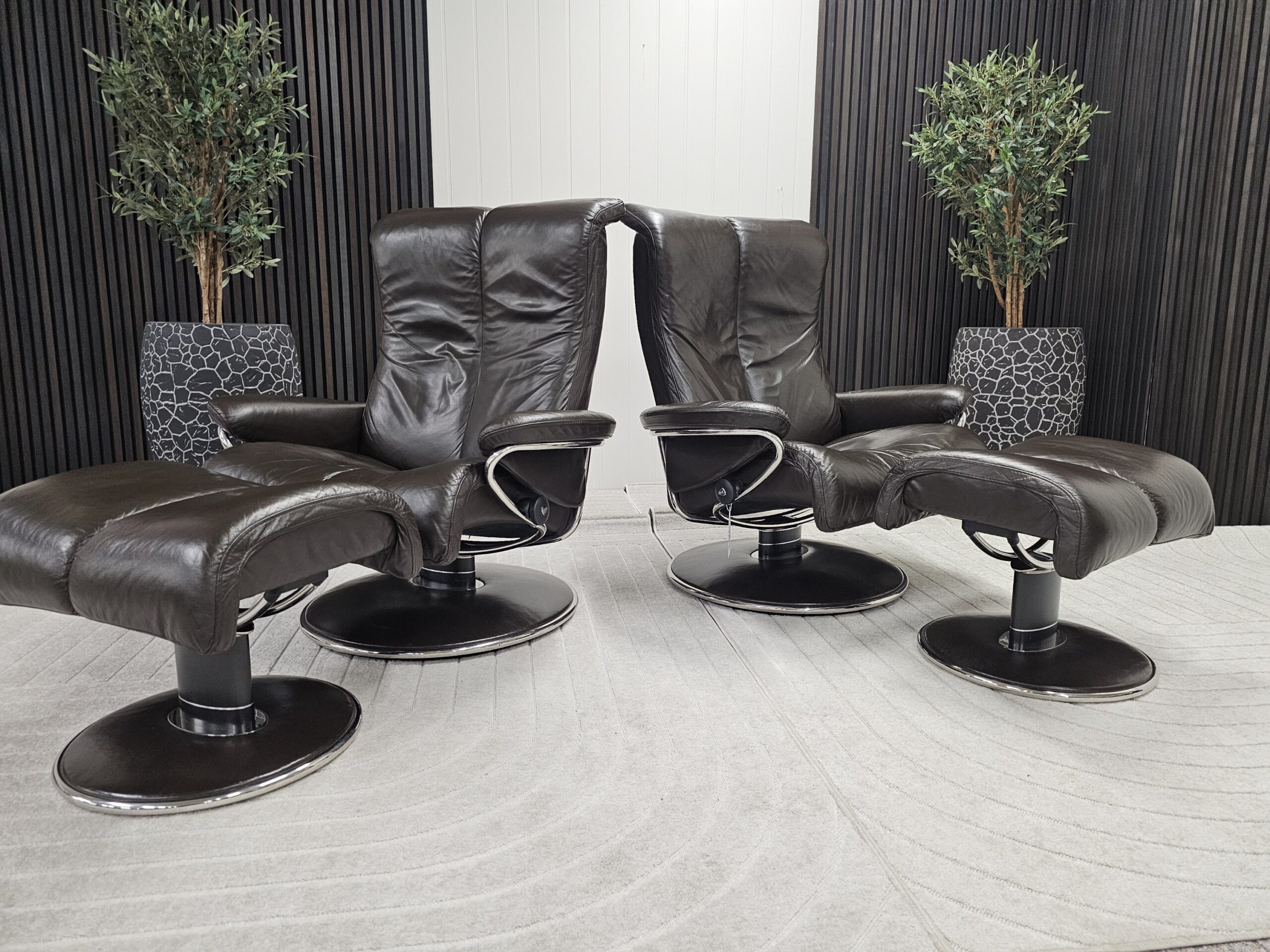 2 stk. Stressless® Blues (L) lenestol m/krakk fra Ekornes - Bilde 8