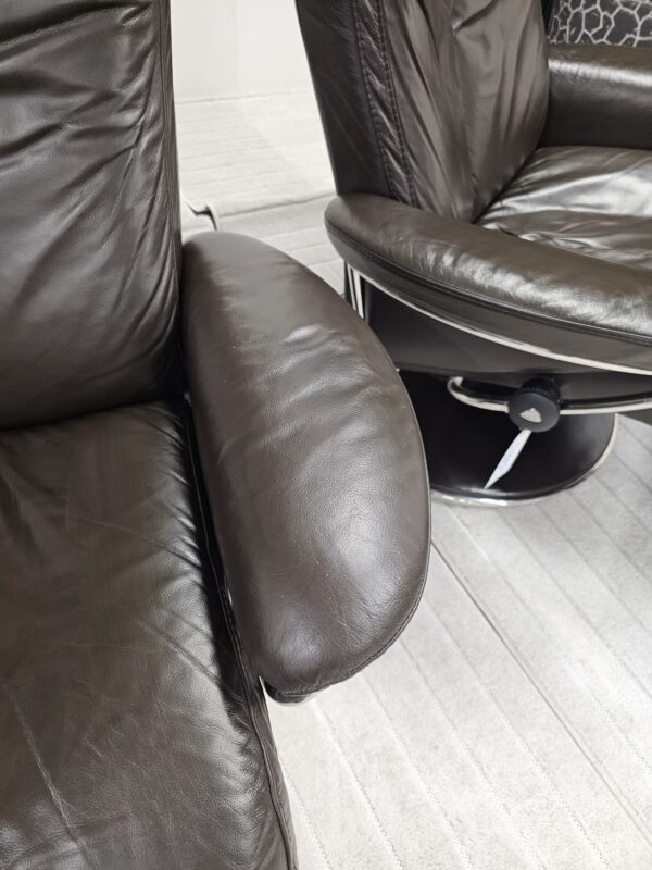 2 stk. Stressless® Blues (L) lenestol m/krakk fra Ekornes