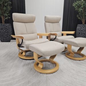 1 stk. Stressless® Classic lenestol- Unik modell med eike armlener - Bilde 11