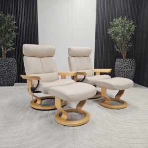 1 stk. Stressless® Classic lenestol- Unik modell med eike armlener - Bilde 10