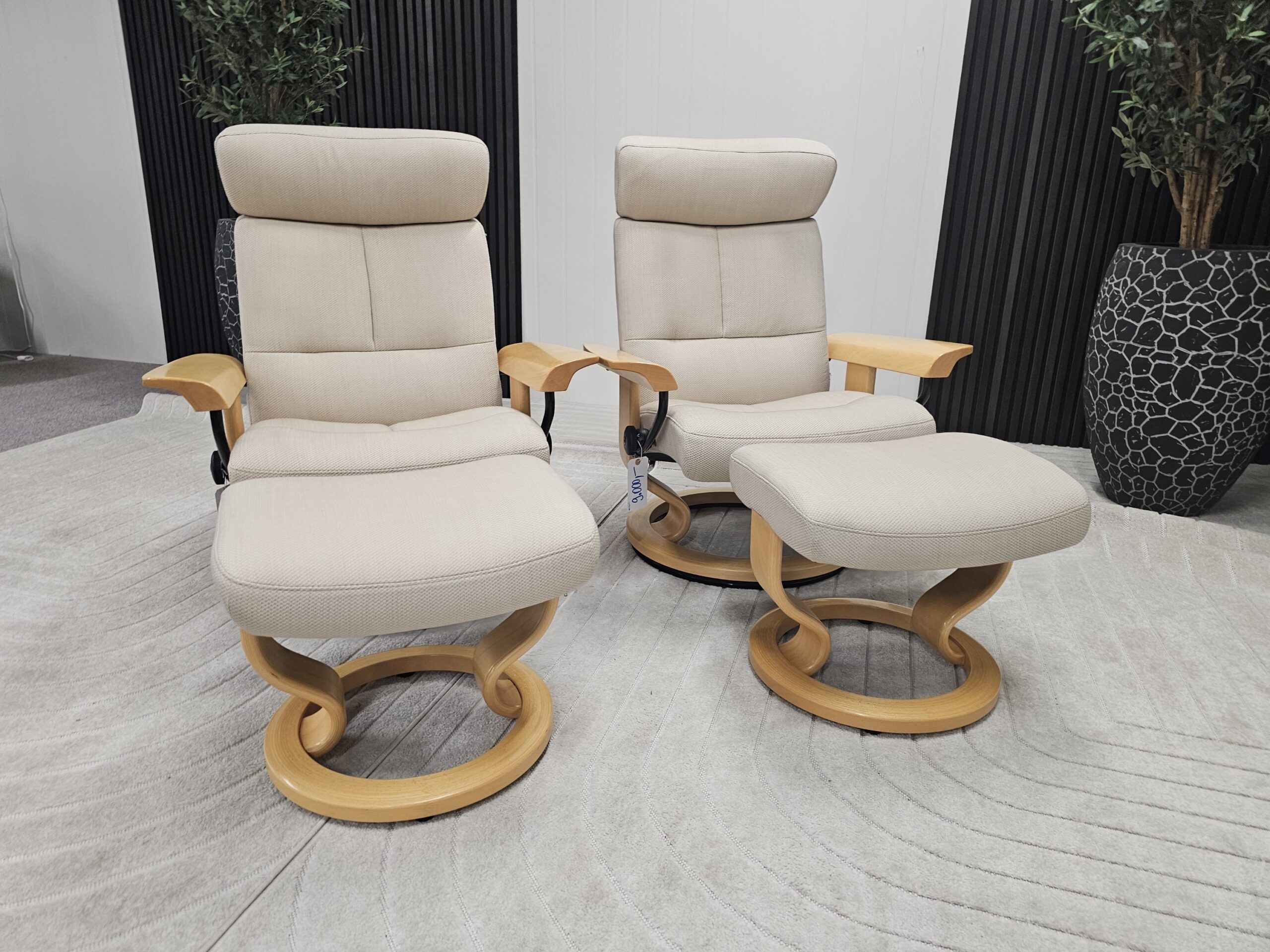 1 stk. Stressless® Classic lenestol- Unik modell med eike armlener - Bilde 9