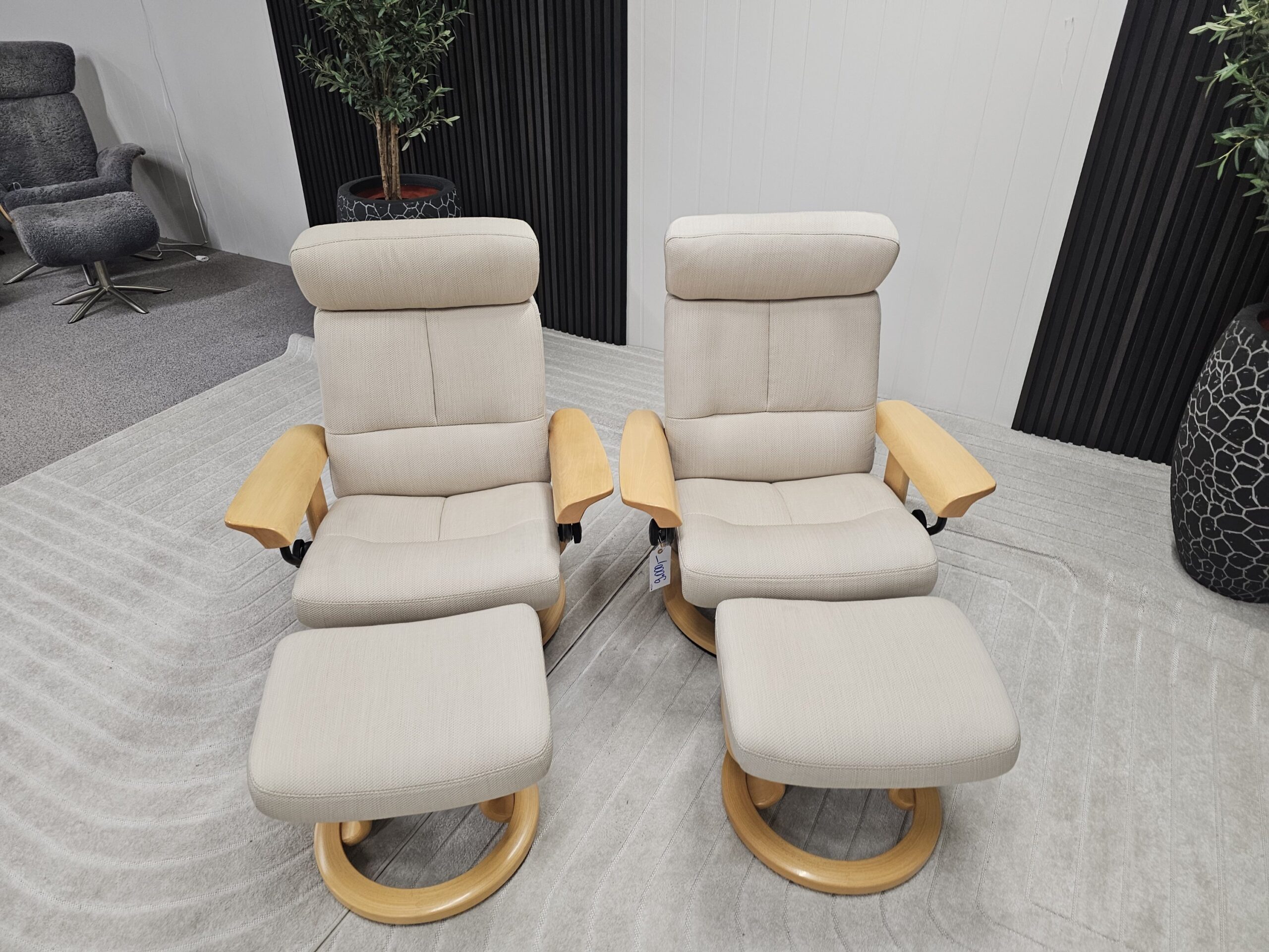 1 stk. Stressless® Classic lenestol- Unik modell med eike armlener - Bilde 12