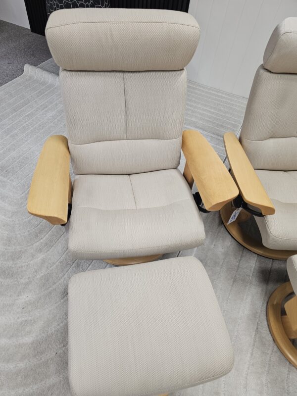 1 stk. Stressless® Classic lenestol- Unik modell med eike armlener