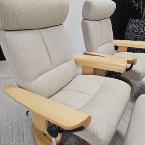 1 stk. Stressless® Classic lenestol- Unik modell med eike armlener - Bilde 6