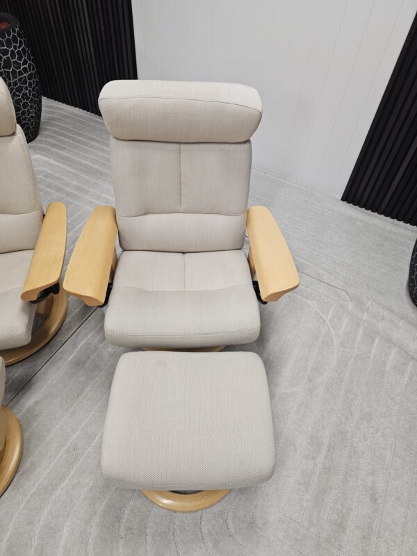1 stk. Stressless® Classic lenestol- Unik modell med eike armlener
