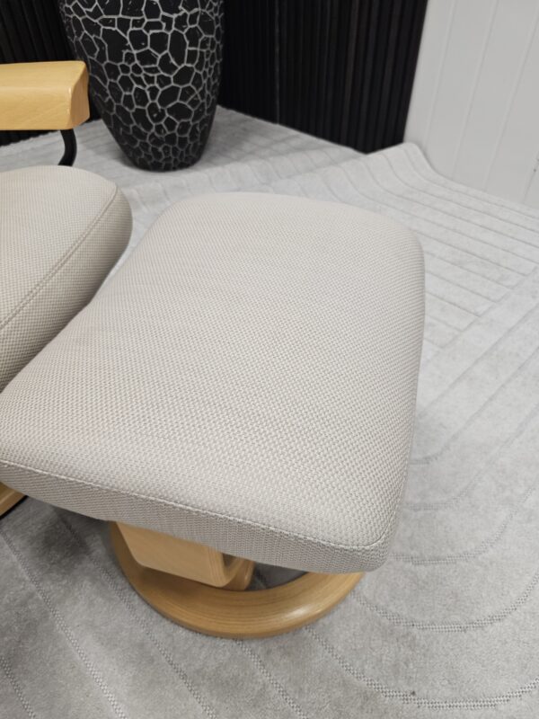 1 stk. Stressless® Classic lenestol- Unik modell med eike armlener
