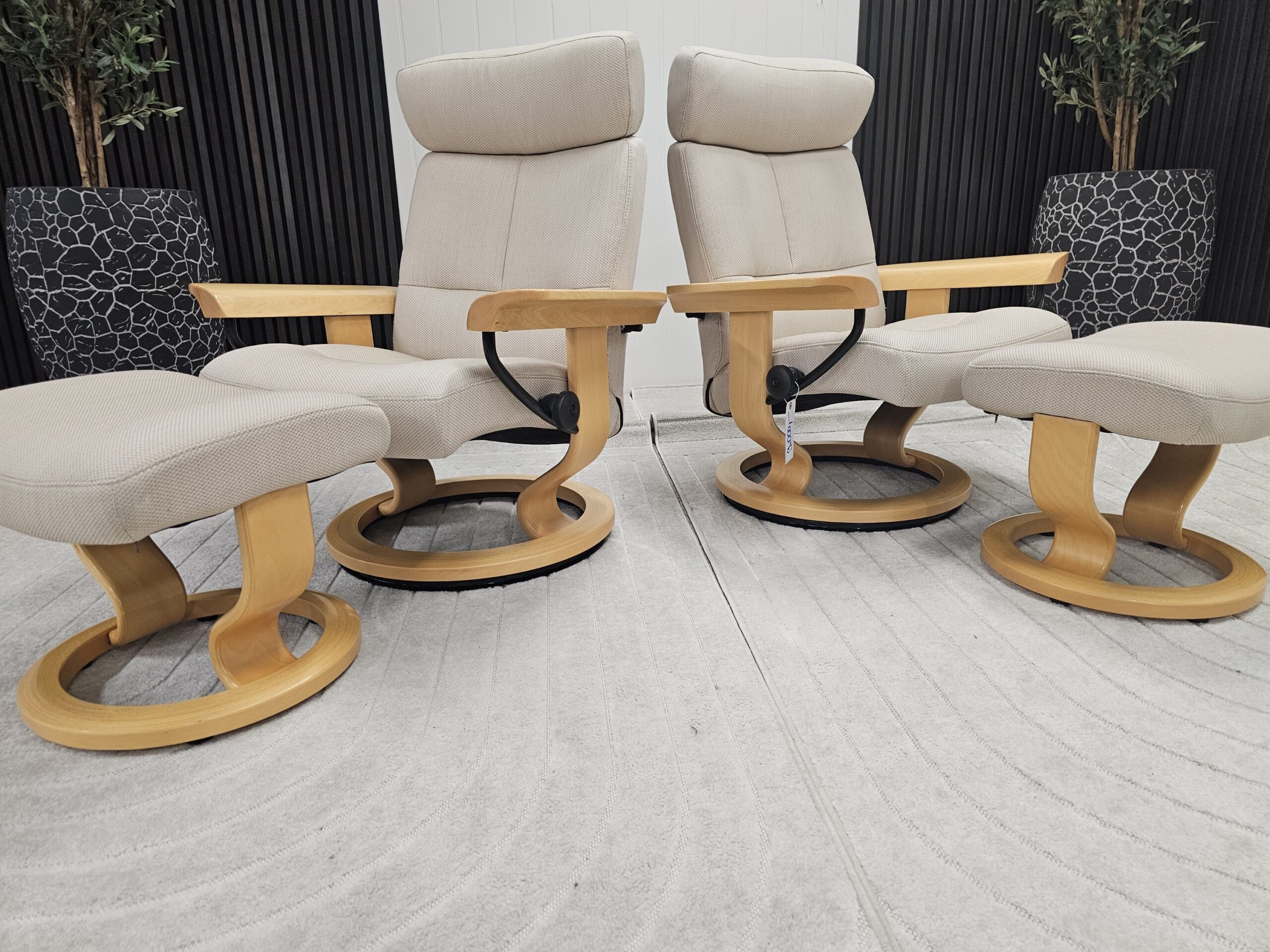 1 stk. Stressless® Classic lenestol- Unik modell med eike armlener - Bilde 13