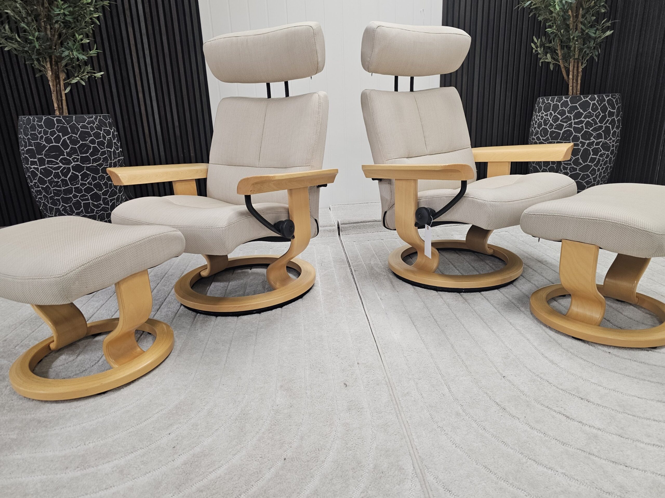 1 stk. Stressless® Classic lenestol- Unik modell med eike armlener - Bilde 2