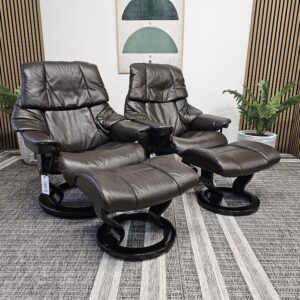 2 stk. Stressless® Reno (M) lenestoler m/krakk fra Ekornes - Bilde 2