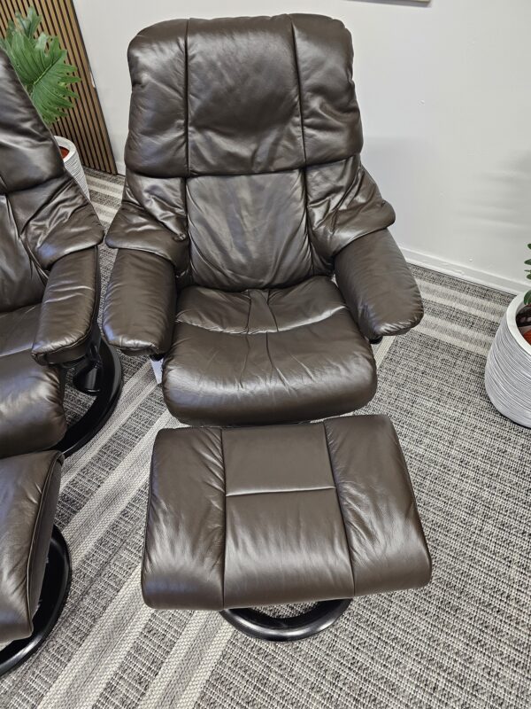 2 stk. Stressless® Reno (M) lenestoler m/krakk fra Ekornes