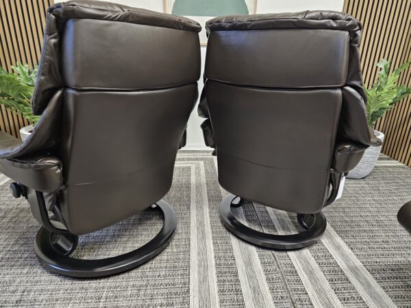 2 stk. Stressless® Reno (M) lenestoler m/krakk fra Ekornes