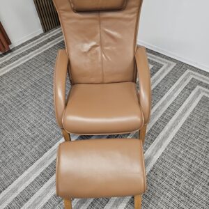 Brunstad Delta Legend lenestol med inkl. krakk - Bilde 7
