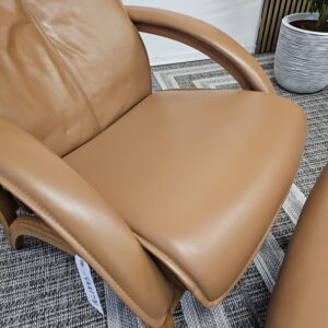 Brunstad Delta Legend lenestol med inkl. krakk - Bilde 15