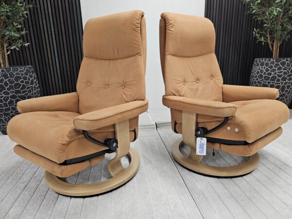 1 stk. Elektrisk Stressless® View lenestol fra Ekornes