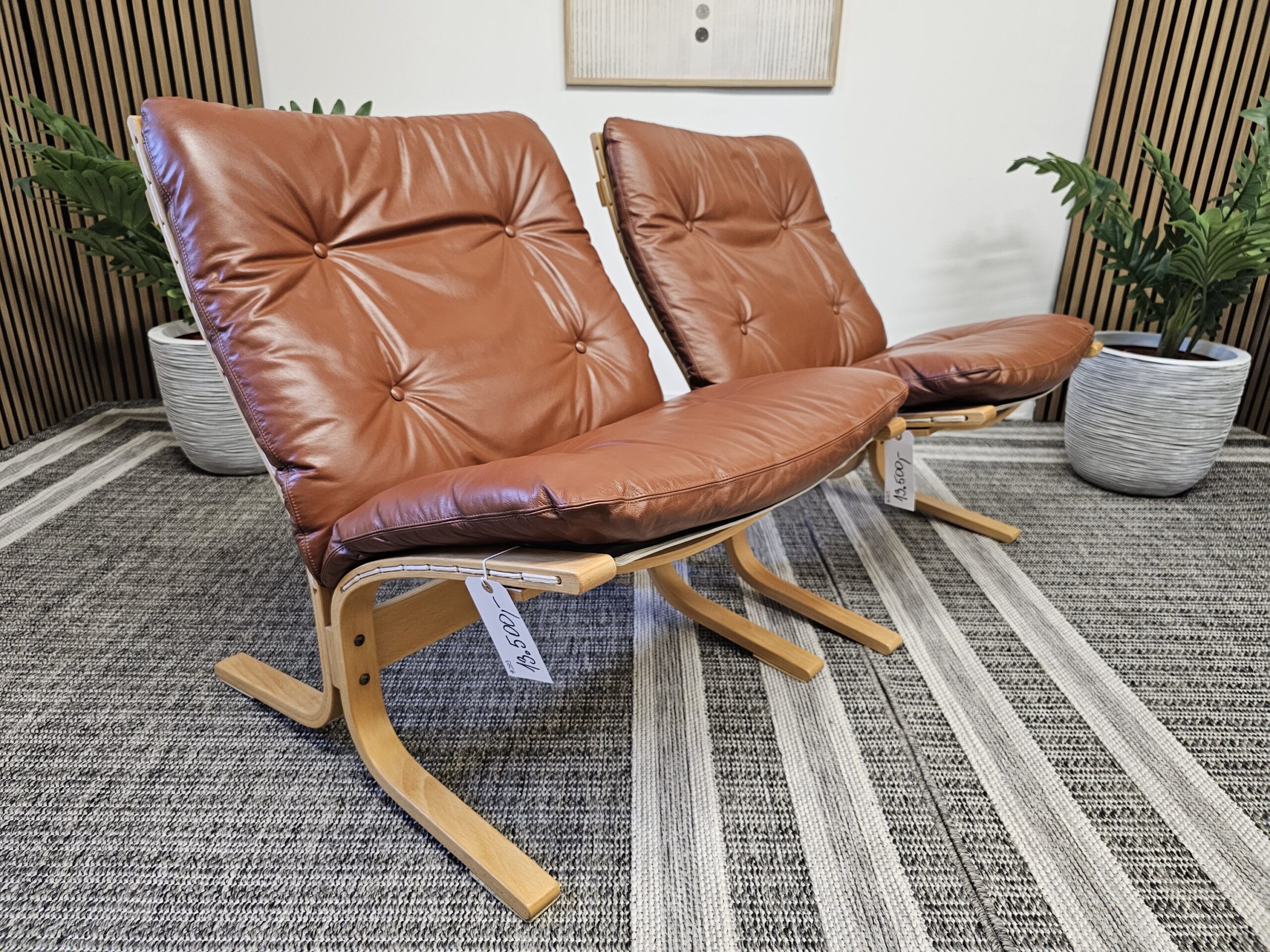 2 stk. Ikonisk Siesta Classic model SIE 302 vintage lenestol - Bilde 10