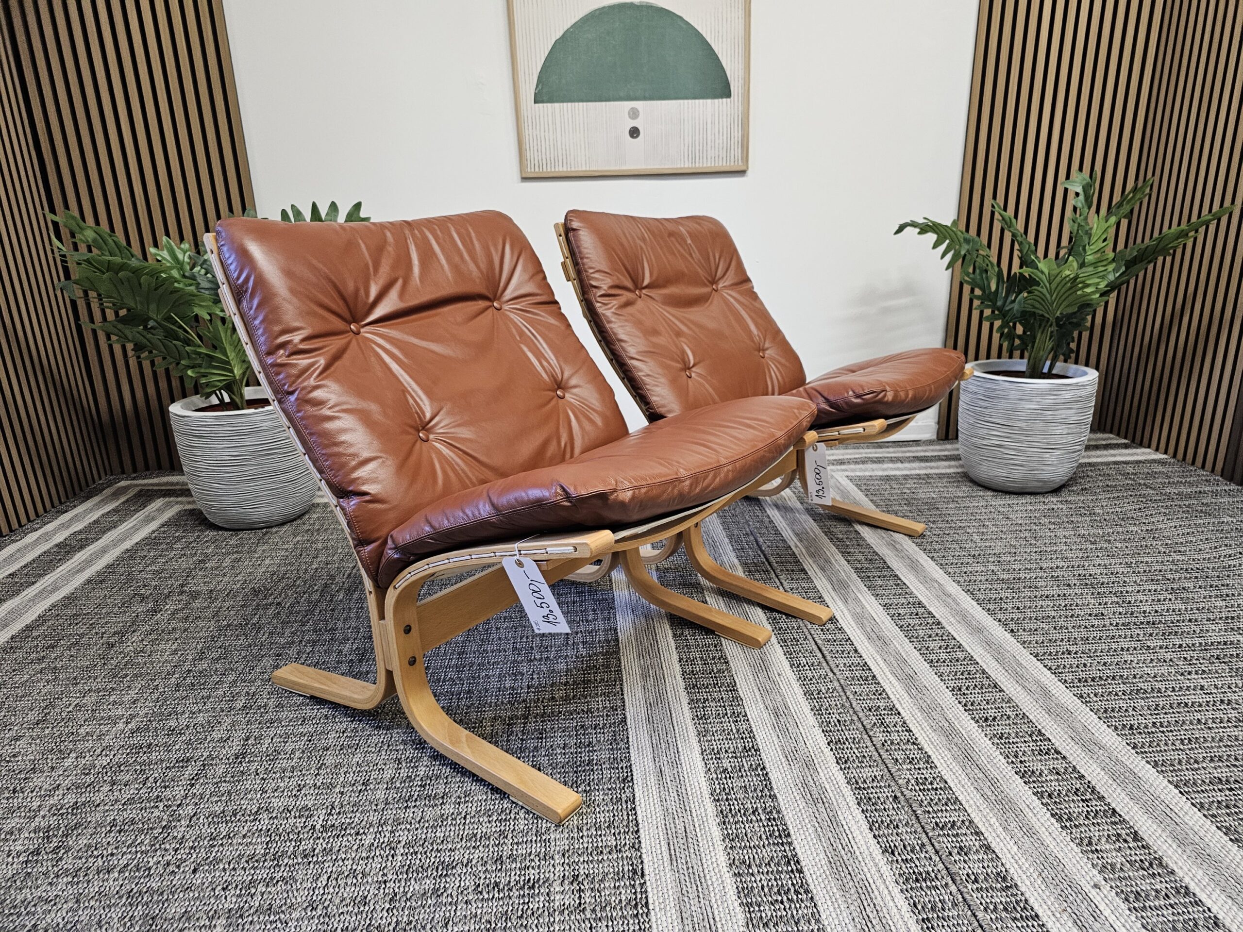 2 stk. Ikonisk Siesta Classic model SIE 302 vintage lenestol - Bilde 4