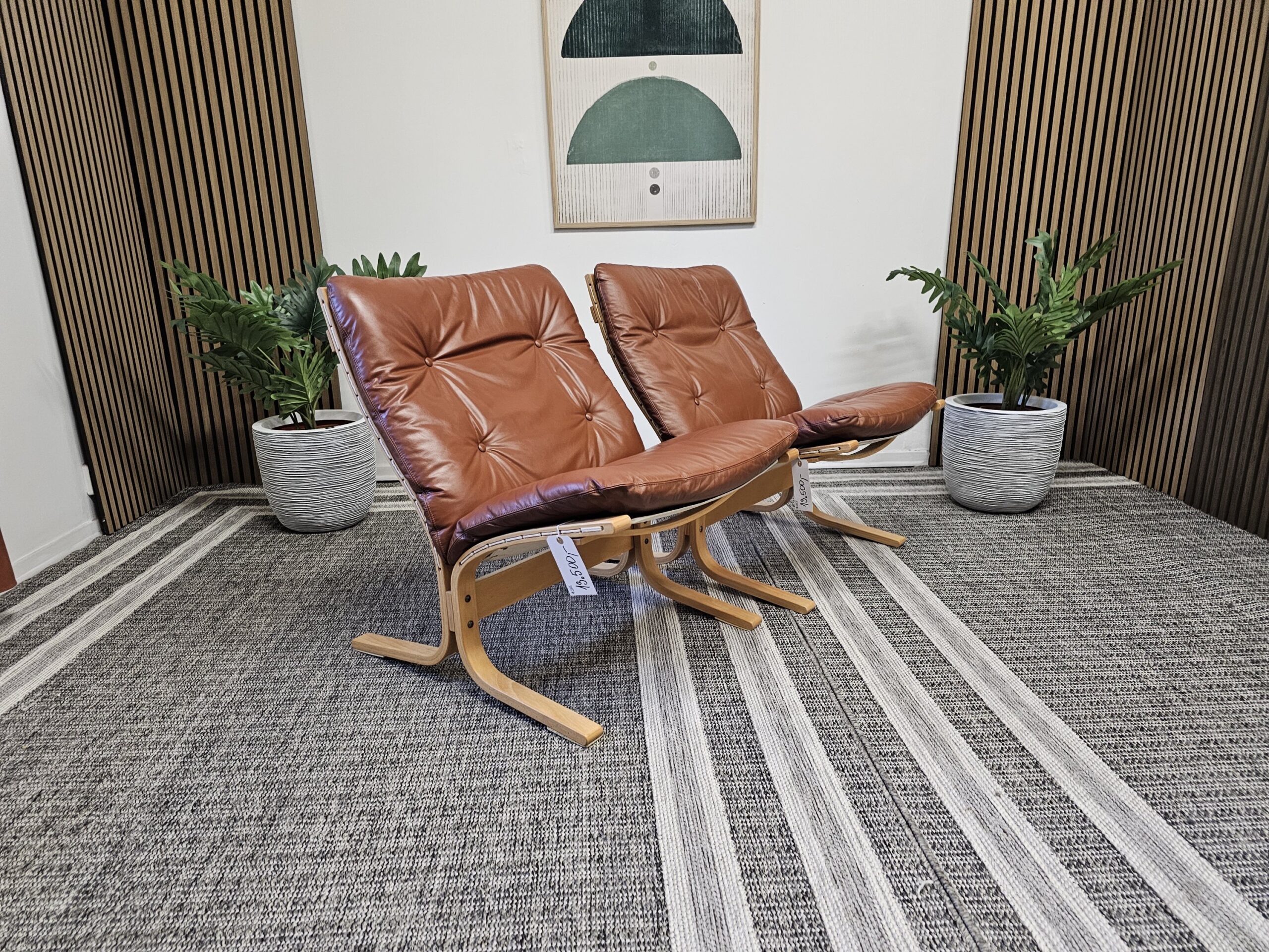 2 stk. Ikonisk Siesta Classic model SIE 302 vintage lenestol - Bilde 9