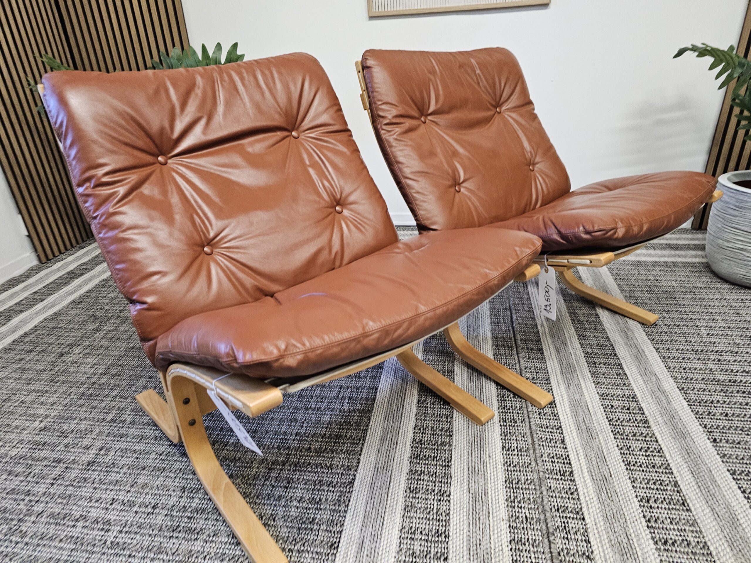 2 stk. Ikonisk Siesta Classic model SIE 302 vintage lenestol - Bilde 14