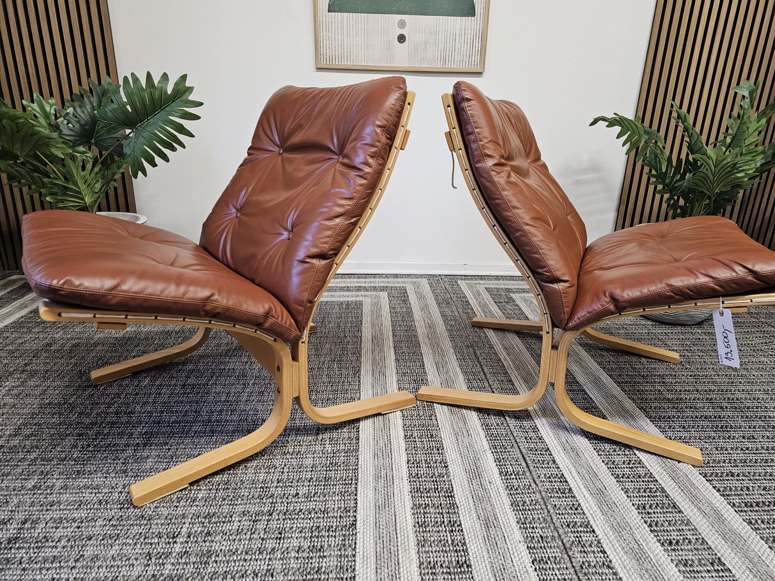 2 stk. Ikonisk Siesta Classic model SIE 302 vintage lenestol - Bilde 3