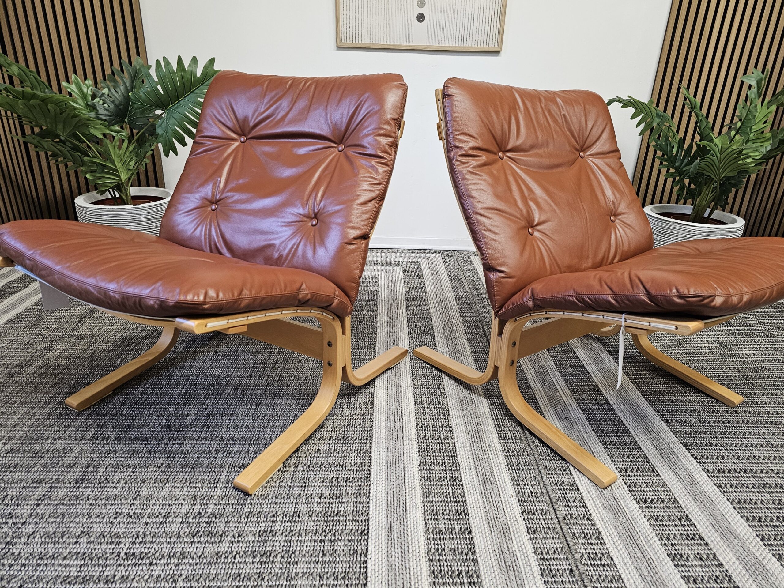2 stk. Ikonisk Siesta Classic model SIE 302 vintage lenestol - Bilde 12