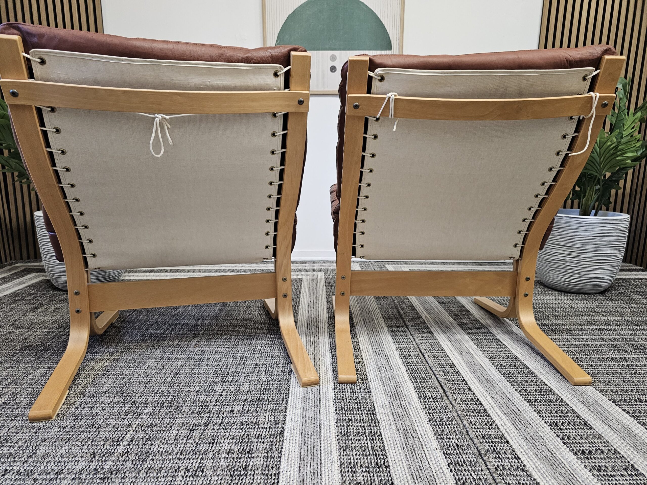2 stk. Ikonisk Siesta Classic model SIE 302 vintage lenestol - Bilde 7