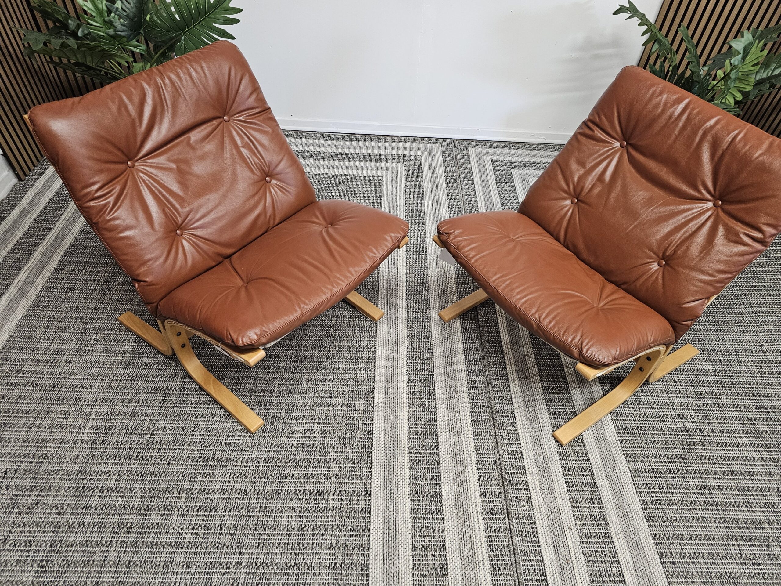2 stk. Ikonisk Siesta Classic model SIE 302 vintage lenestol - Bilde 8