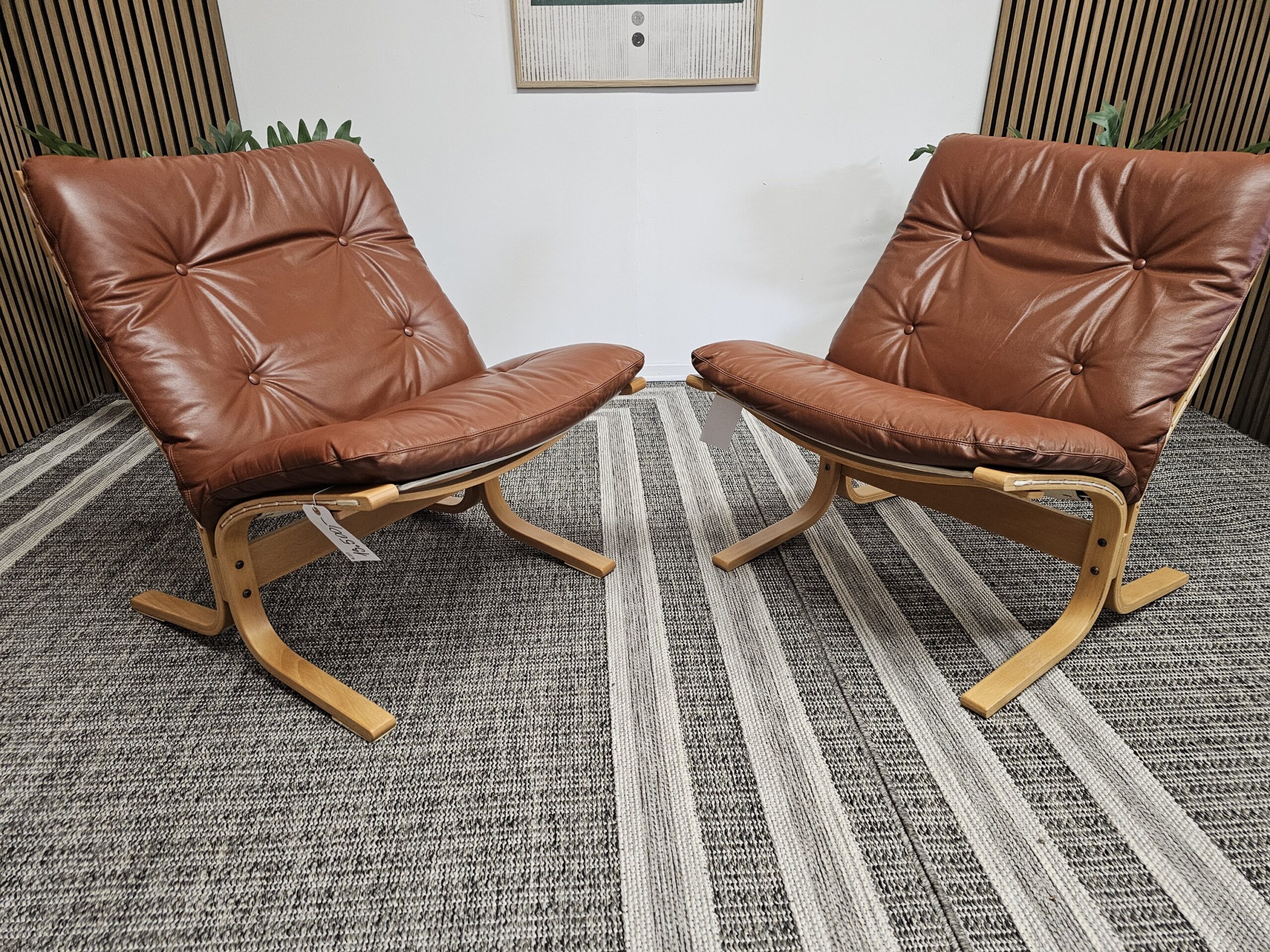 2 stk. Ikonisk Siesta Classic model SIE 302 vintage lenestol - Bilde 16