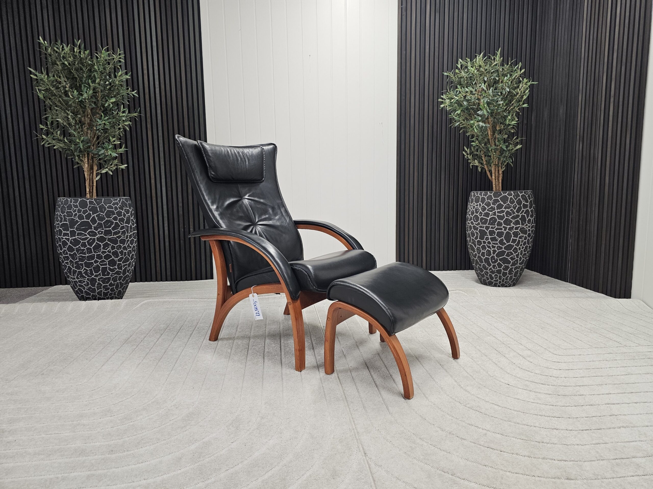 Brunstad Delta Legend lenestol med krakk - Bilde 3